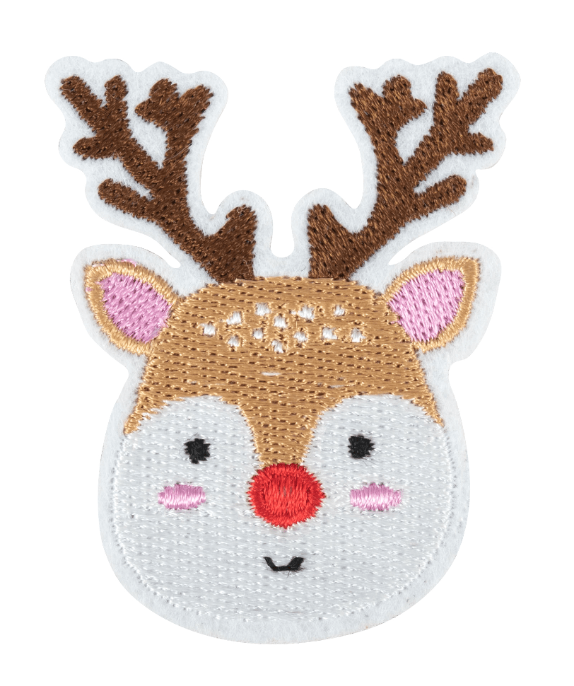 Motif: Iron on: Christmas: Reindeer - Galedi Pins