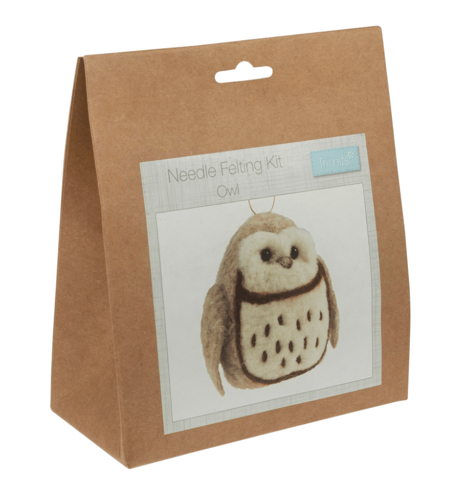 Needle Felting Kit Owl - Galedi Pins