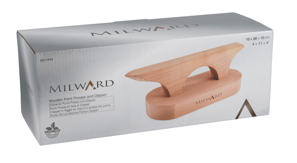 Milward Point Presser and Clapper: Beech Wood - Galedi Pins