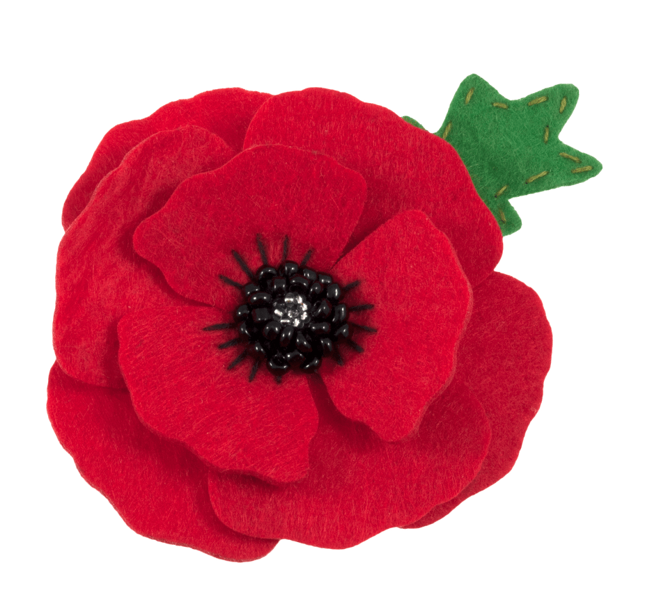 Make Your Own Poppy Brooch - Galedi Pins