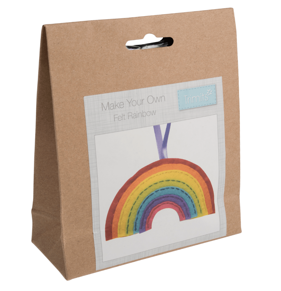 Make Your Own Felt Rainbow - Galedi Pins