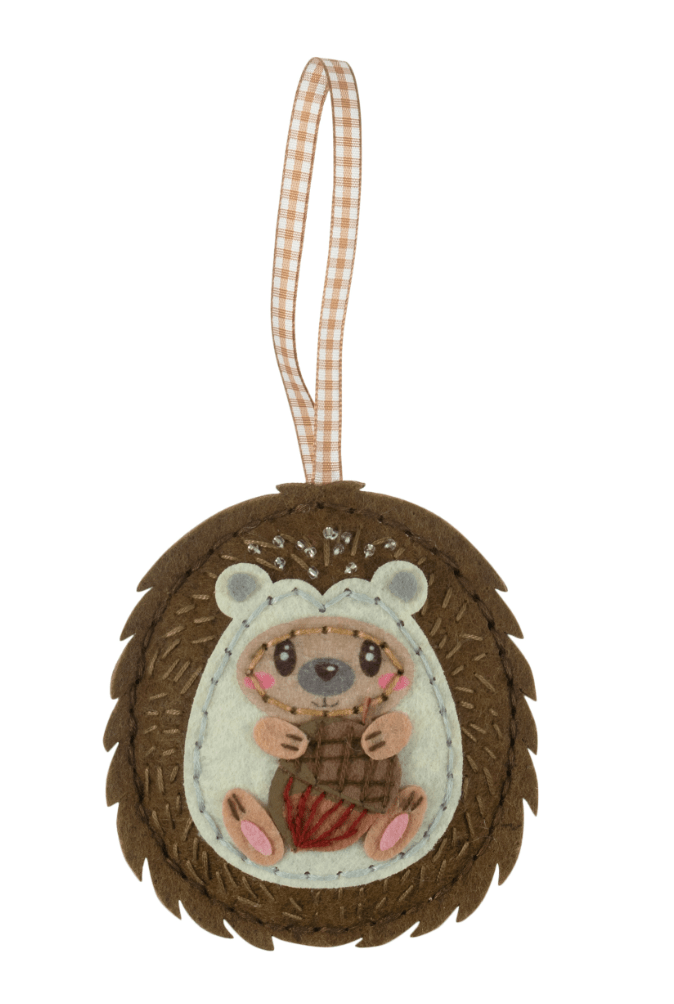 Make Your Own Felt Hedgehog - Galedi Pins