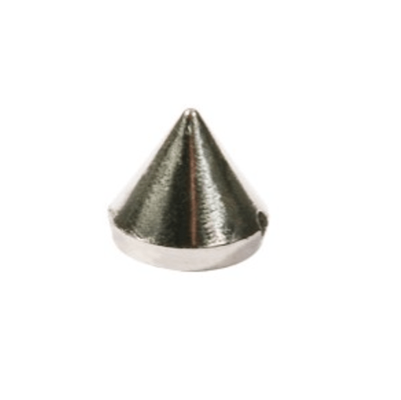 METAL STUD TO SEW ON, Silver Colour - Galedi Pins