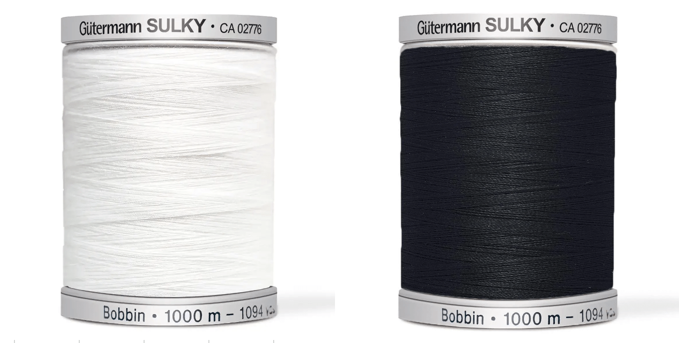 Gutermann Sulky Bobbin Thread, 1000m - Galedi Pins
