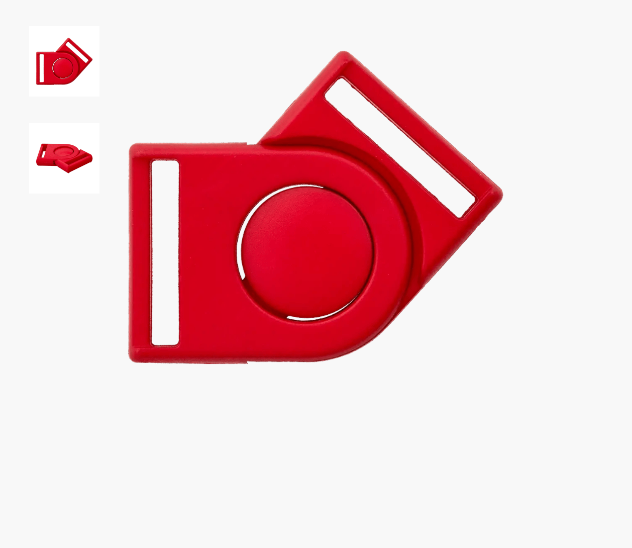 Polyester clip buckle, 20mm - Galedi Pins