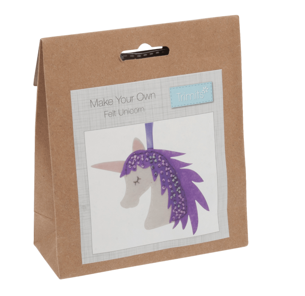 Felt Decoration Kit: Unicorn - Galedi Pins