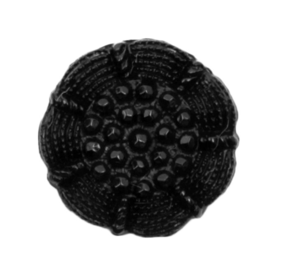 Flower Shaped, Nylon Button, 13mm - Galedi Pins