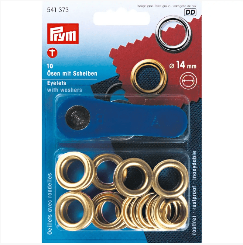 Eyelets and washers, 14.0 mm - Galedi Pins