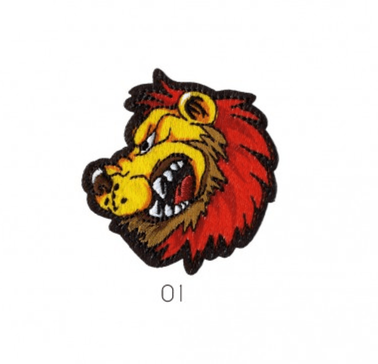 STEPHANOISE Motif/ Terrifying Animals Patche - Galedi Pins