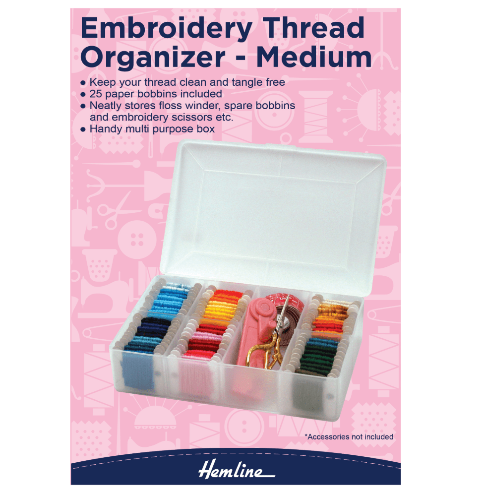 Embroidery Thread Organiser - Medium - Galedi Pins
