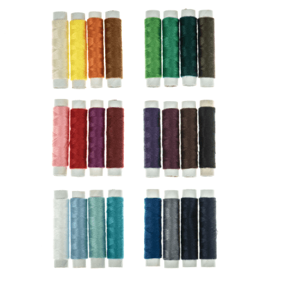 Sewing Kit: Premium: Zip Case: Medium: Blue - Galedi Pins