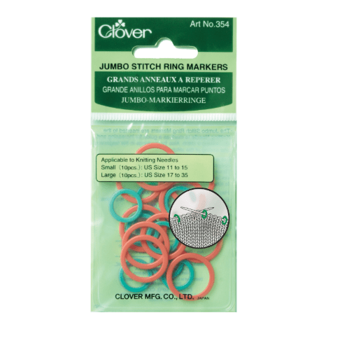 Stitch Markers: Ring: Jumbo - Galedi Pins