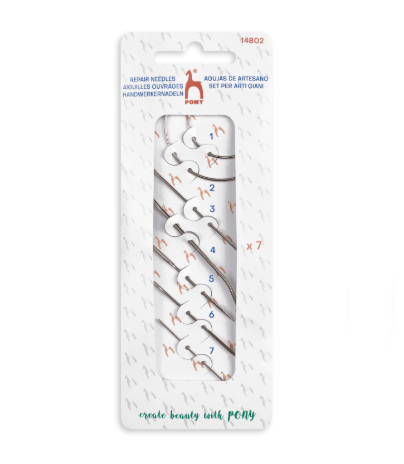 Hand Sewing Needles: Repair: Gold Eye - Galedi Pins