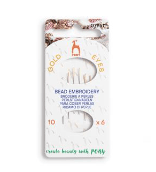 Pony Needles, Bead Emroidery - Galedi Pins