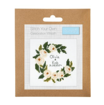 Stitch Your Own Floral Celebration Wreath - Galedi Pins