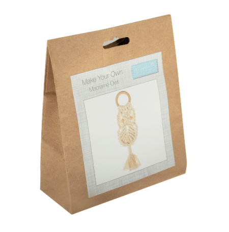 Macramé Kit: Owl - Galedi Pins