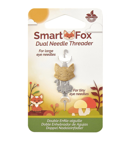 Metal Needle Threader: Smart Fox - Galedi Pins
