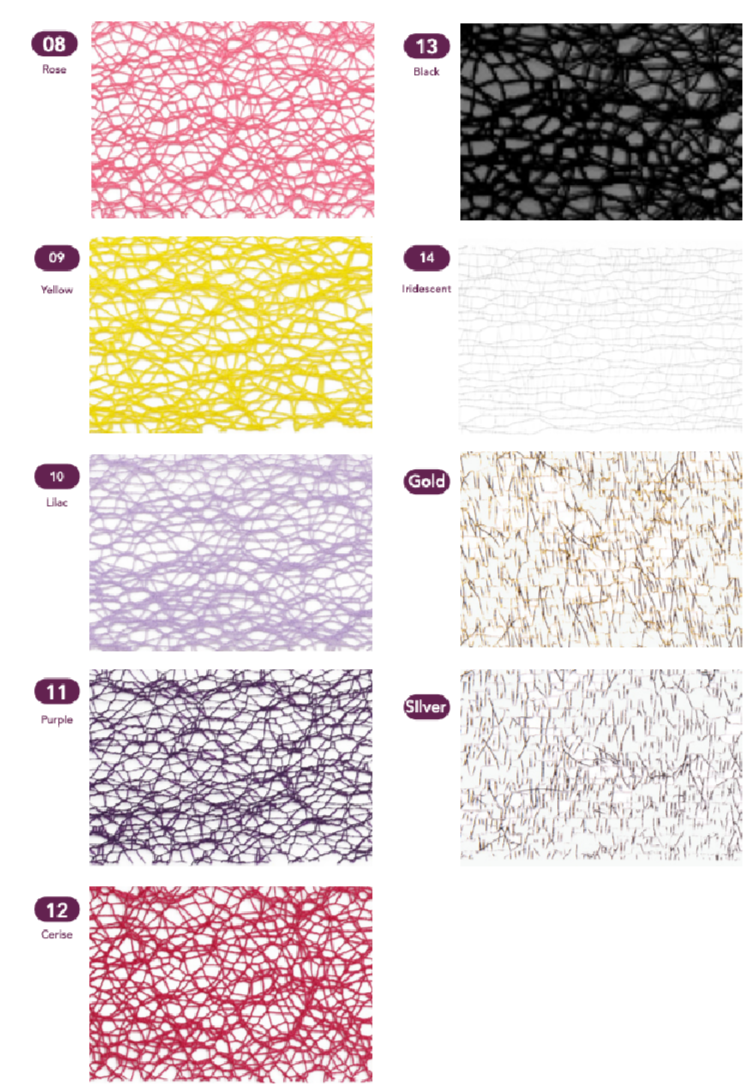 Polyester Mesh Ribbon – Galedi Pins | 50mm x 20m Roll