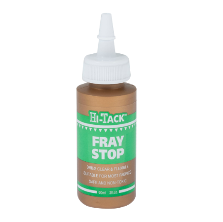 Hi-Tack Fray Stop fabric glue in a 60ml bottle.