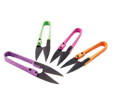 Thread Snips – 4 Inch Carbon Blade Ergonomic Scissors by Galedi Pins