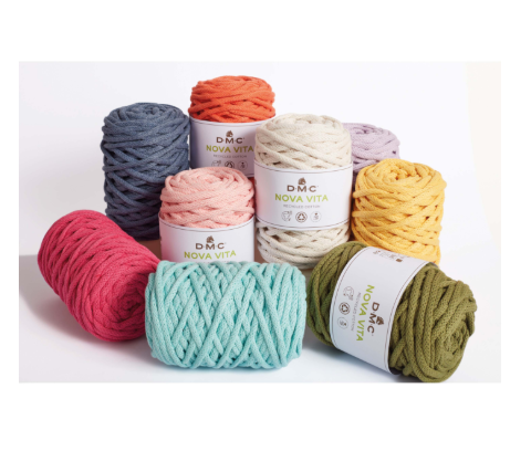 Eco Vita 12 Chunky Crochet Yarn – 80% Recycled Cotton | Galedi Pins