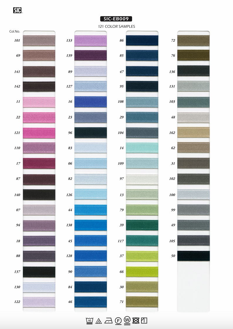 THIN SATIN STRETCH BINDER - SHINDO EB009