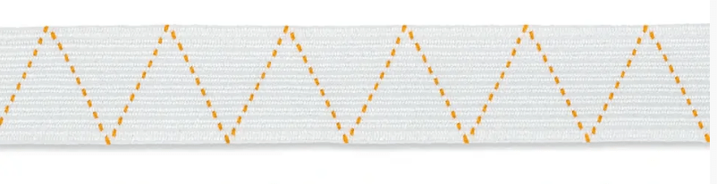 Standard elastic, 5mm, black or white, 3m - Galedi Pins