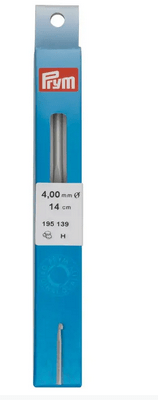 Wool crochet hooks without handle, Grey - Galedi Pins