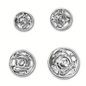 Snap fasteners, 6 - 11mm, 20pc - Galedi Pins