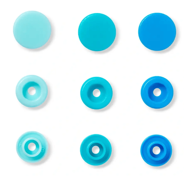Colour snap fastener, Prym Love, plastic, 12.44 mm - Galedi Pins