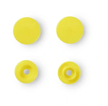 Non - sew press fasteners, Colour Snaps, round, 12.4mm - Galedi Pins