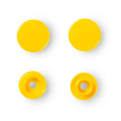 Non - sew press fasteners, Colour Snaps, round, 12.4mm - Galedi Pins