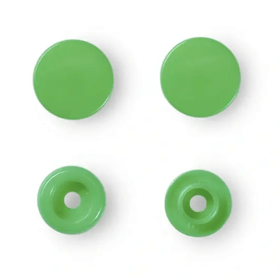 Non - sew press fasteners, Colour Snaps, round, 12.4mm - Galedi Pins