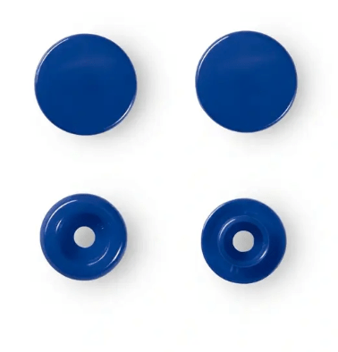 Non - sew press fasteners, Colour Snaps, round, 12.4mm - Galedi Pins