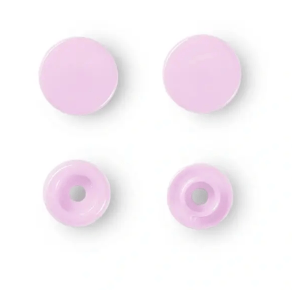 Non - sew press fasteners, Colour Snaps, round, 12.4mm - Galedi Pins