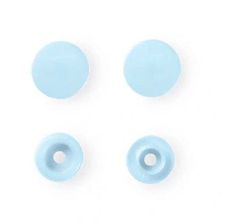 Non - sew press fasteners, Colour Snaps, round, 12.4mm - Galedi Pins