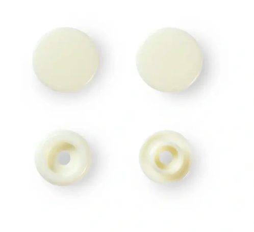 Non - sew press fasteners, Colour Snaps, round, 12.4mm - Galedi Pins