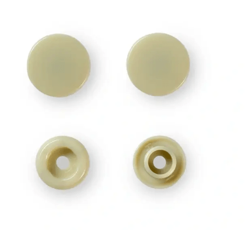 Non - sew press fasteners, Colour Snaps, round, 12.4mm - Galedi Pins