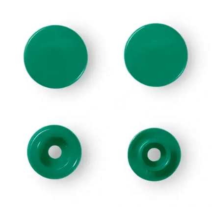 Non - sew press fasteners, Colour Snaps, round, 12.4mm - Galedi Pins