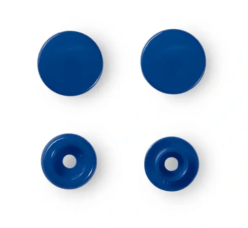 Non - sew press fasteners, Colour Snaps, round, 12.4mm - Galedi Pins
