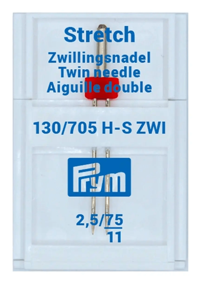 Stretch double sewing machine needles, 130/705 - Galedi Pins