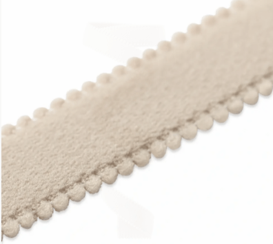 Elastic shoulder strap, 15mm, skin - colour, 80cm - Galedi Pins