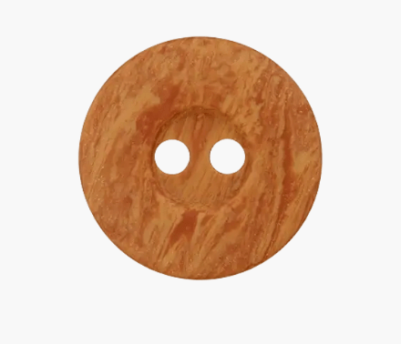 Polyester two - hole button 23mm - Galedi Pins