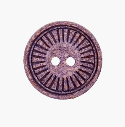 Polyester two - hole button 23mm - Galedi Pins