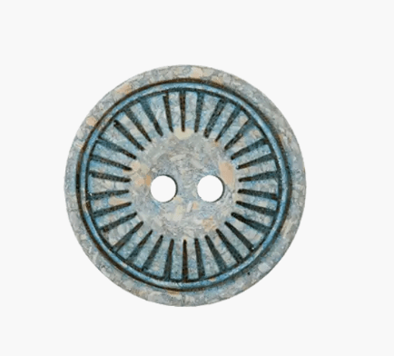 Polyester two - hole button 23mm - Galedi Pins