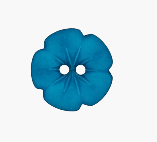 Polyester two - hole button 15mm - Galedi Pins