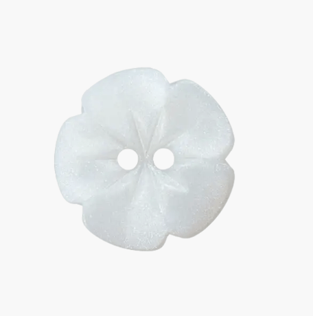 Polyester two - hole button 15mm - Galedi Pins