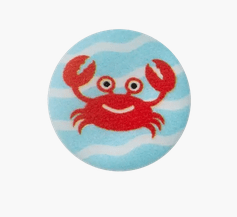 Polyester 2 - hole button 12mm, multicolor - Galedi Pins