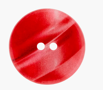 Polyester button 2 - holes, 23mm - Galedi Pins