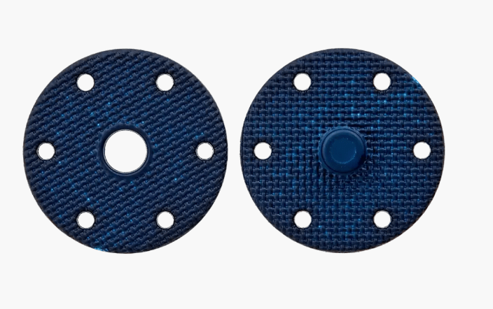 Polyester snap button, recycled - Galedi Pins